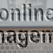 Online management Symbolbild